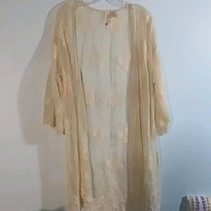 Sheer kimono